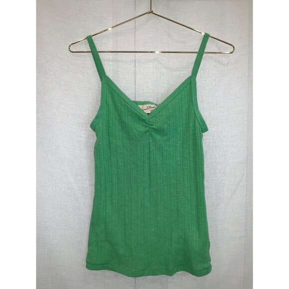 Universal Thread™ Ribbed Green Cami Top Women's NEW Size Medium - Picture 2 of 3